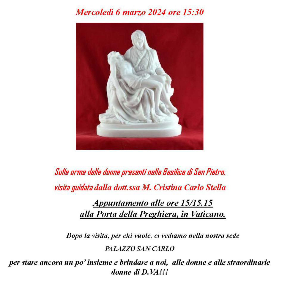 6 marzo 2024 Visita Basilica S. Pietro